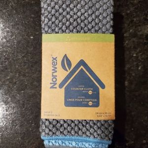 New Norwex Large Size Counter Cloths, 2 pack